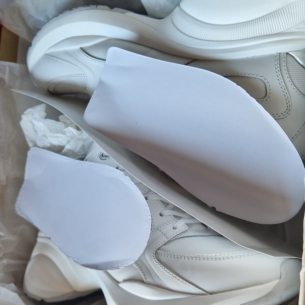 Michael Kors Zuma Trainer Leather - Optic White - Picture 3 of 12